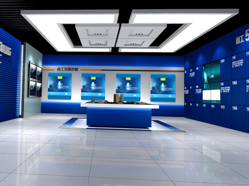 柳工集团企业展厅装修