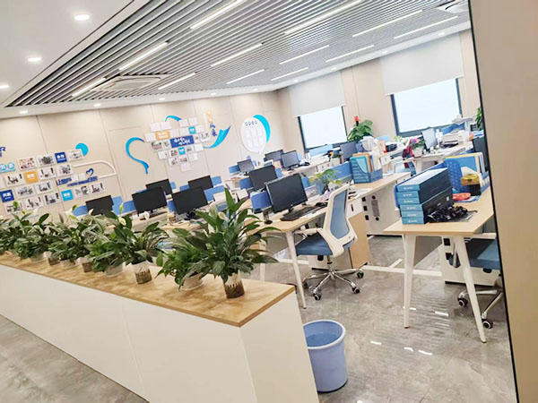 办公区装修实景效果图