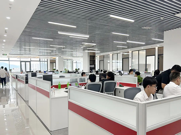 办公区装修实景效果图